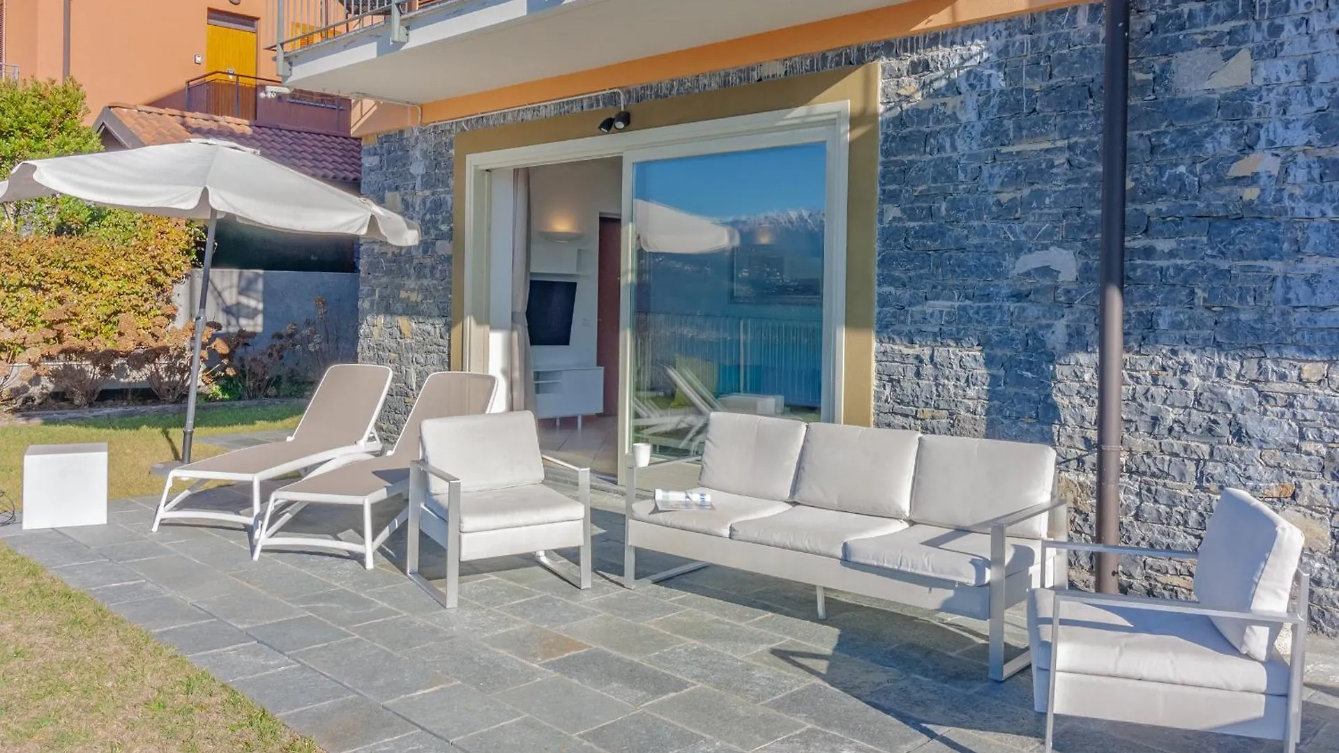 The Patio Over Varenna Perledo Italy
